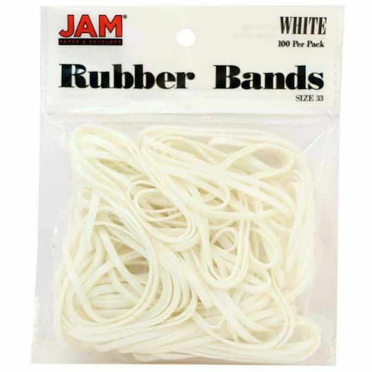 JAM Paper Size 33 Rubber Bands